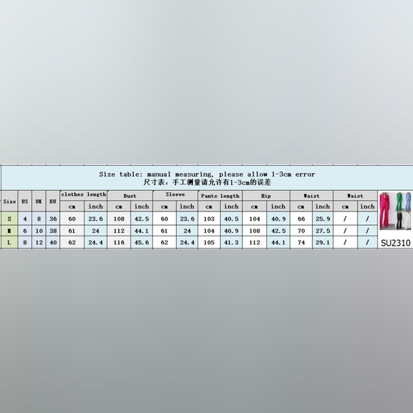 2 pieces set outfit new size S, M, L available strech material ♥️ - Picture 13 of 13